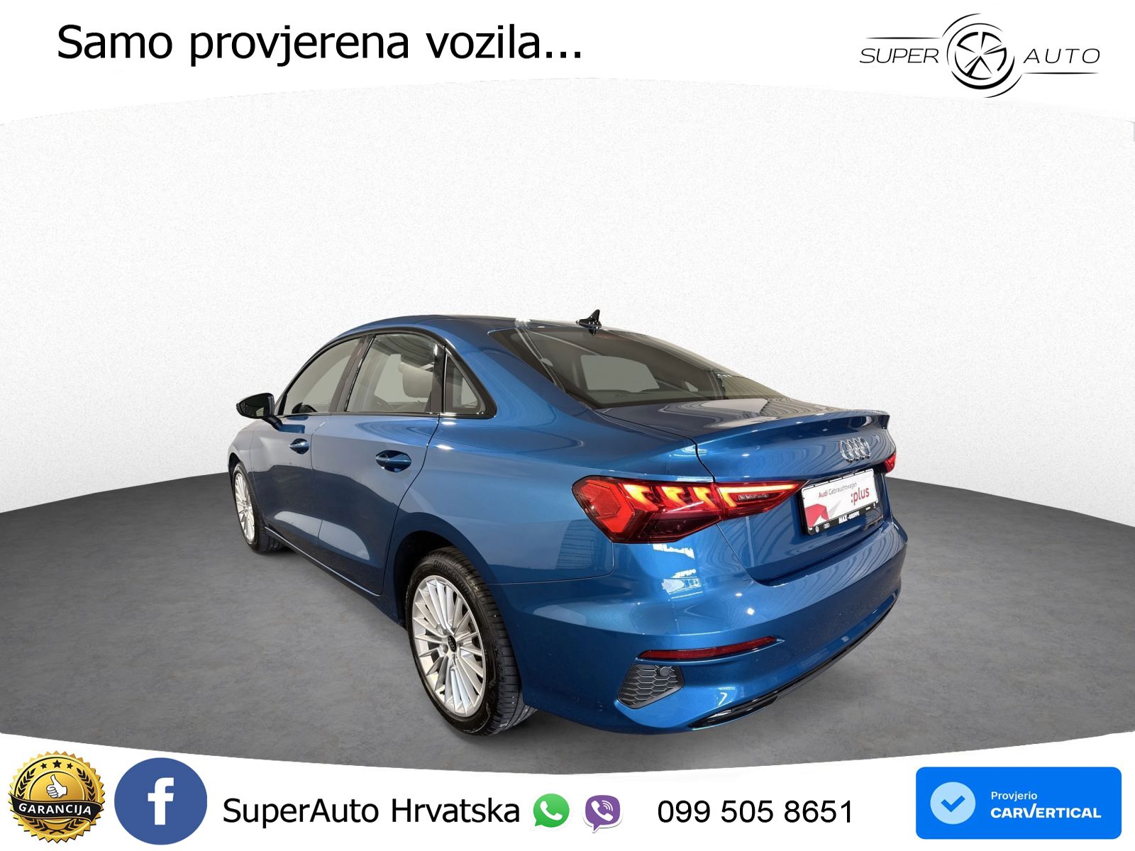 Audi A3 Limuzina 35 TFSI (150 KS) S tronic advanced LED+GR SJED+ACC