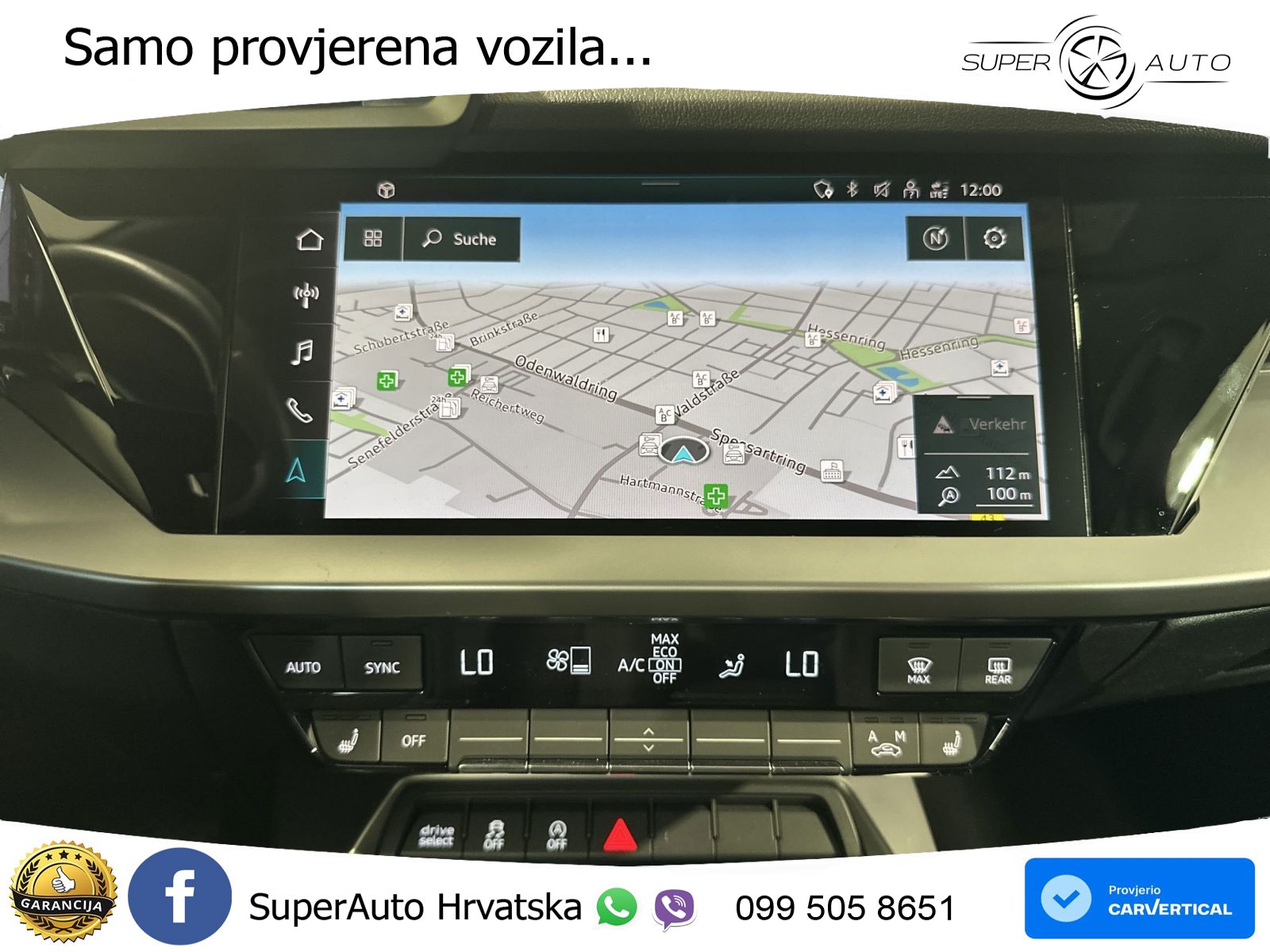 Audi A3 Limuzina 35 TFSI (150 KS) S tronic advanced LED+GR SJED+ACC