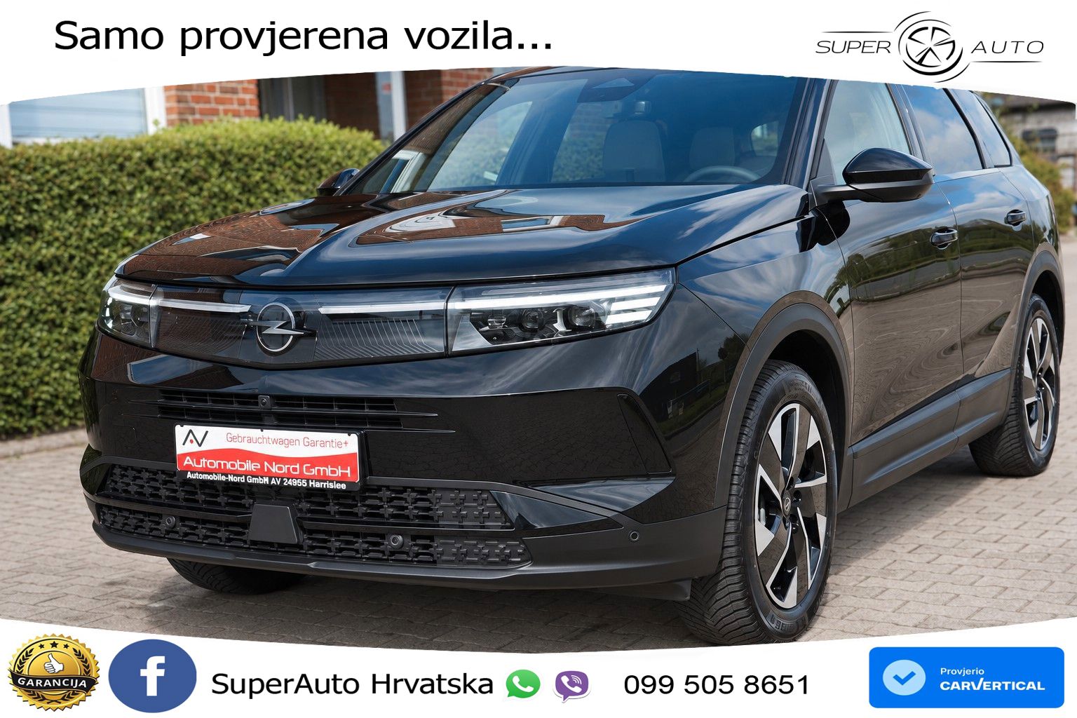 Opel Grandland 1.2 Turbo (145 KS) Hybrid eDCT GS LED+GR SJED+ACC