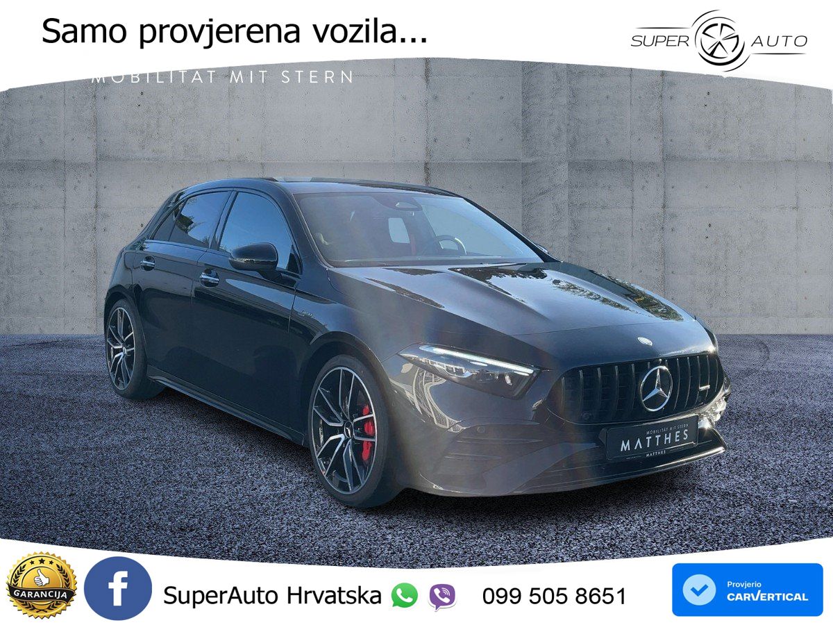 Mercedes-Benz AMG A 35 4MATIC AMG SPEEDSHIFT DCT LED+GR SJED+ACC