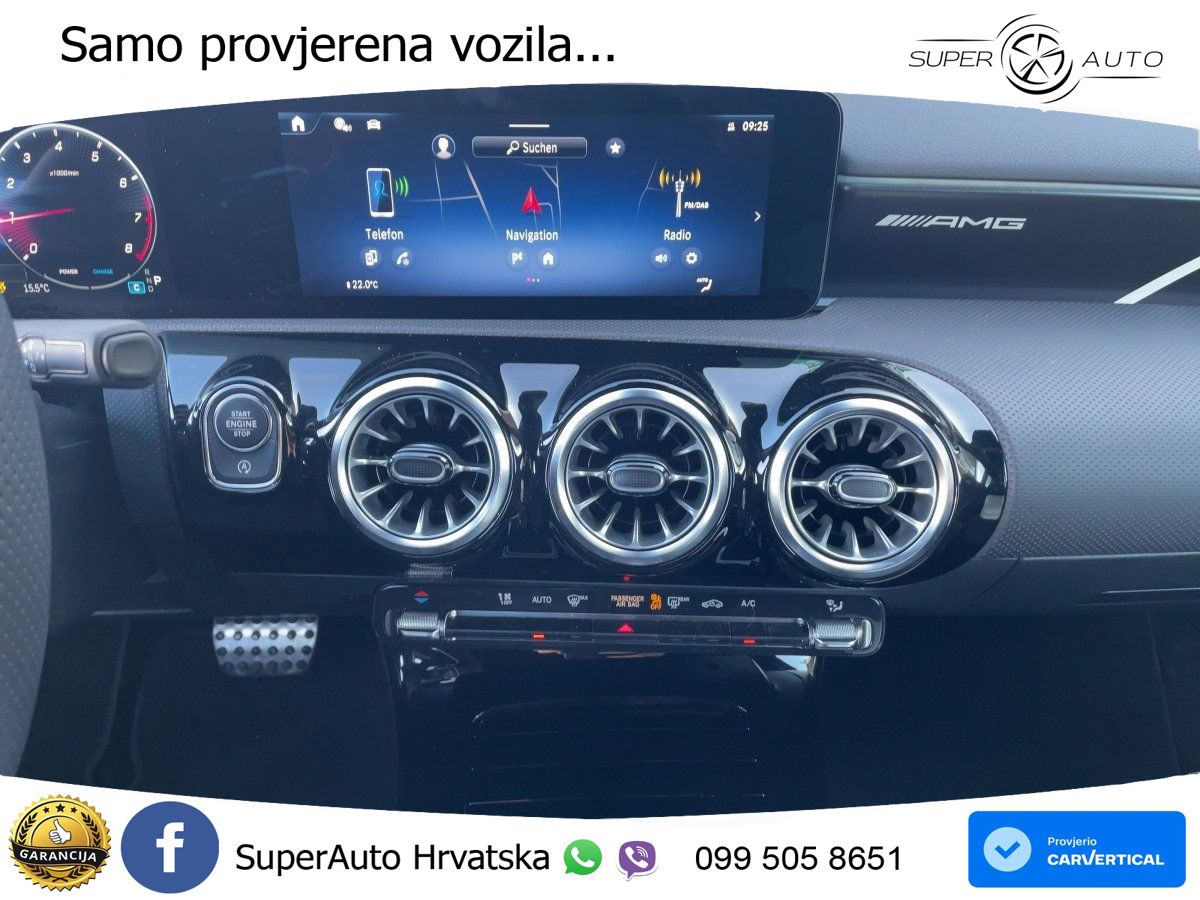 Mercedes-Benz AMG A 35 4MATIC AMG SPEEDSHIFT DCT LED+GR SJED+ACC