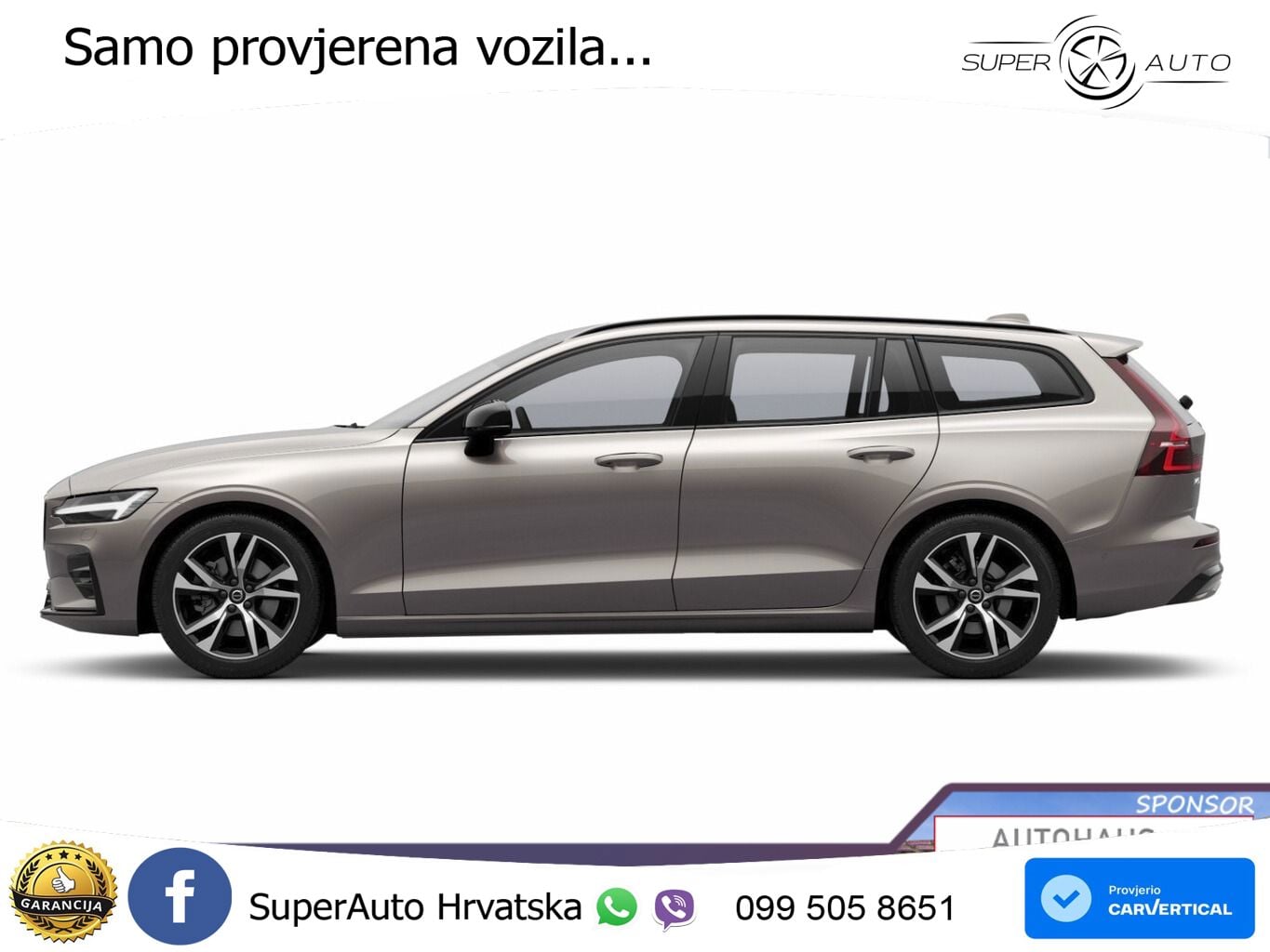 Volvo V60 2.0 B4 Benzin DCT LED+GR SJED+ACC
