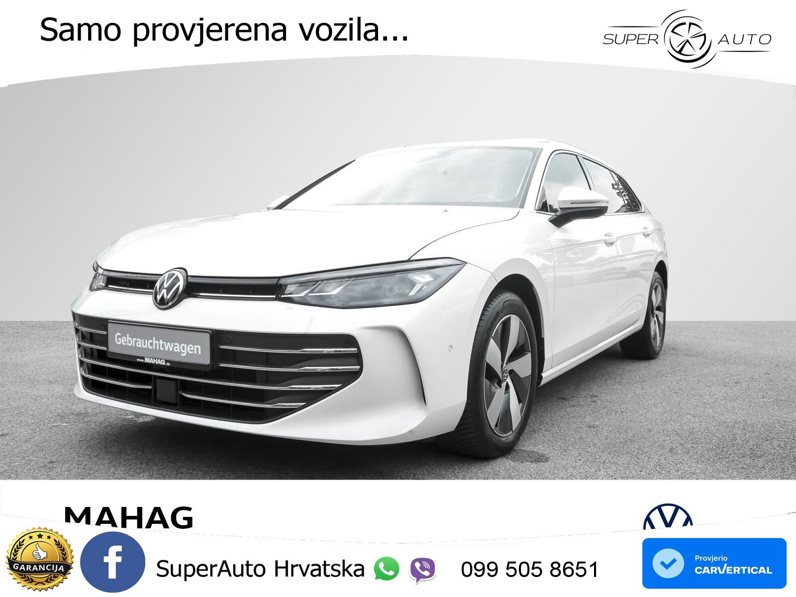 Volkswagen Passat Variant 1.5 eTSI (150 KS) DSG Business LED+GR SJED+ACC
