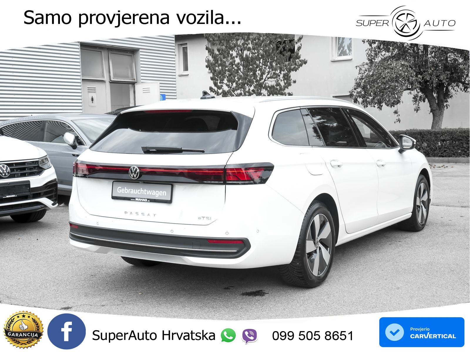 Volkswagen Passat Variant 1.5 eTSI (150 KS) DSG Business LED+GR SJED+ACC