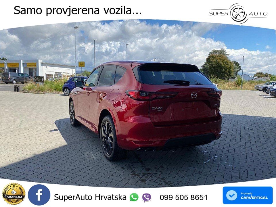 Mazda CX-60 3.3 e-Skyactiv D (254 KS) AWD Automatic MATRIX+GR SJED+KAM