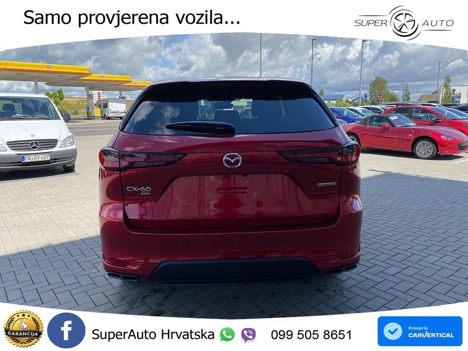 Mazda CX-60 3.3 e-Skyactiv D (254 KS) AWD Automatic MATRIX+GR SJED+KAM