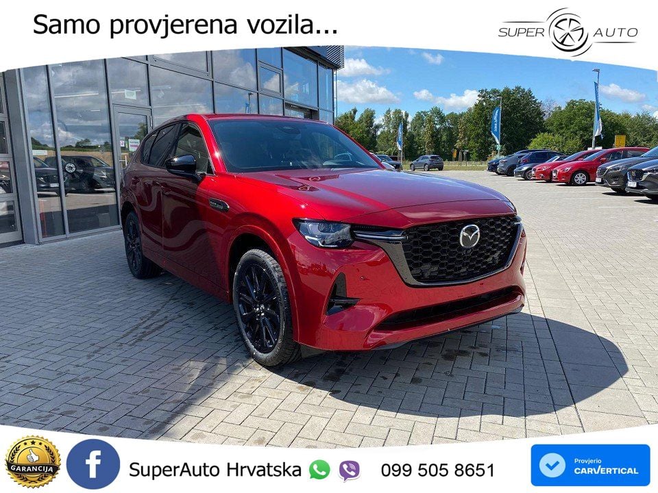Mazda CX-60 3.3 e-Skyactiv D (254 KS) AWD Automatic MATRIX+GR SJED+KAM