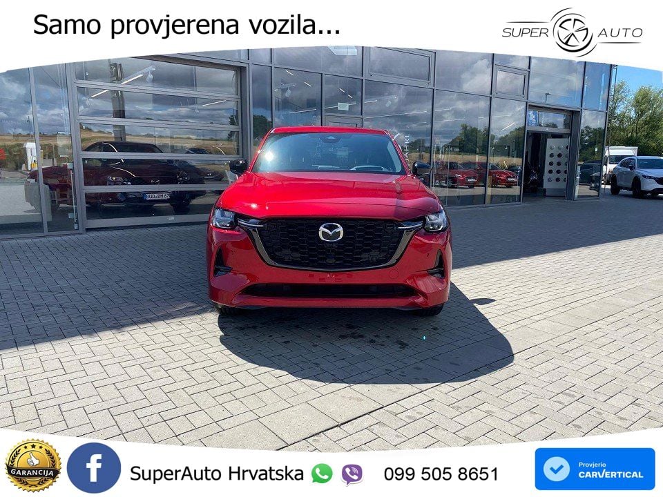 Mazda CX-60 3.3 e-Skyactiv D (254 KS) AWD Automatic MATRIX+GR SJED+KAM