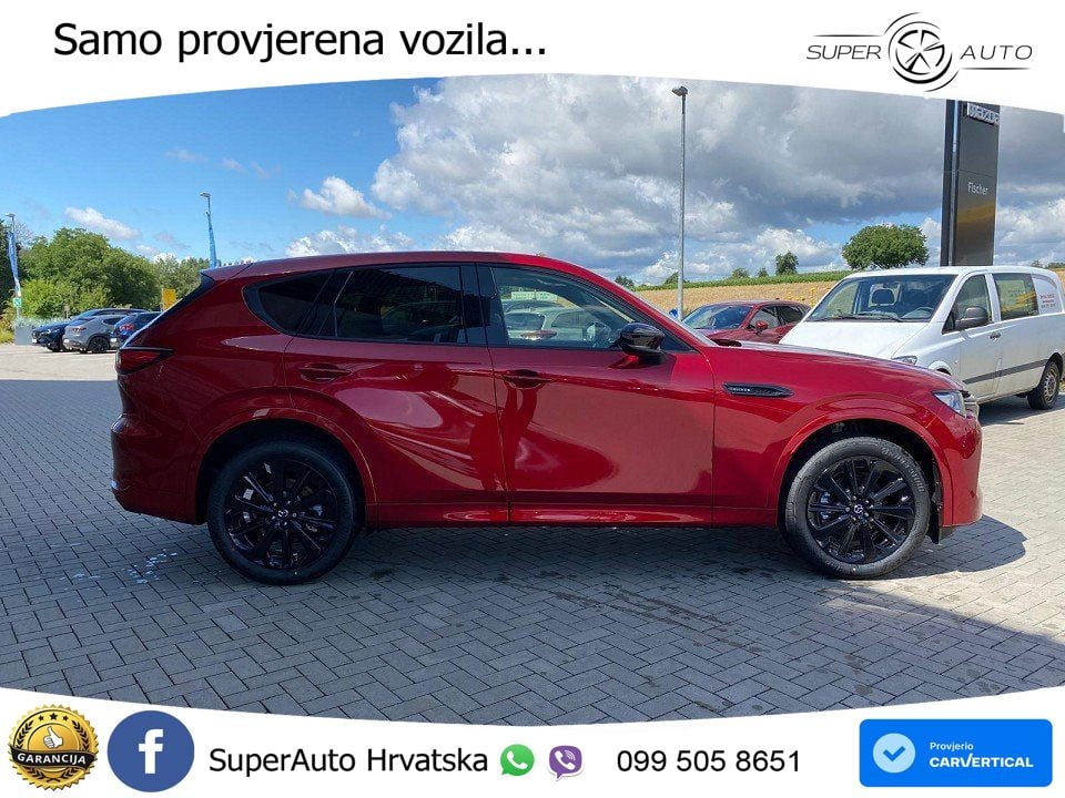Mazda CX-60 3.3 e-Skyactiv D (254 KS) AWD Automatic MATRIX+GR SJED+KAM