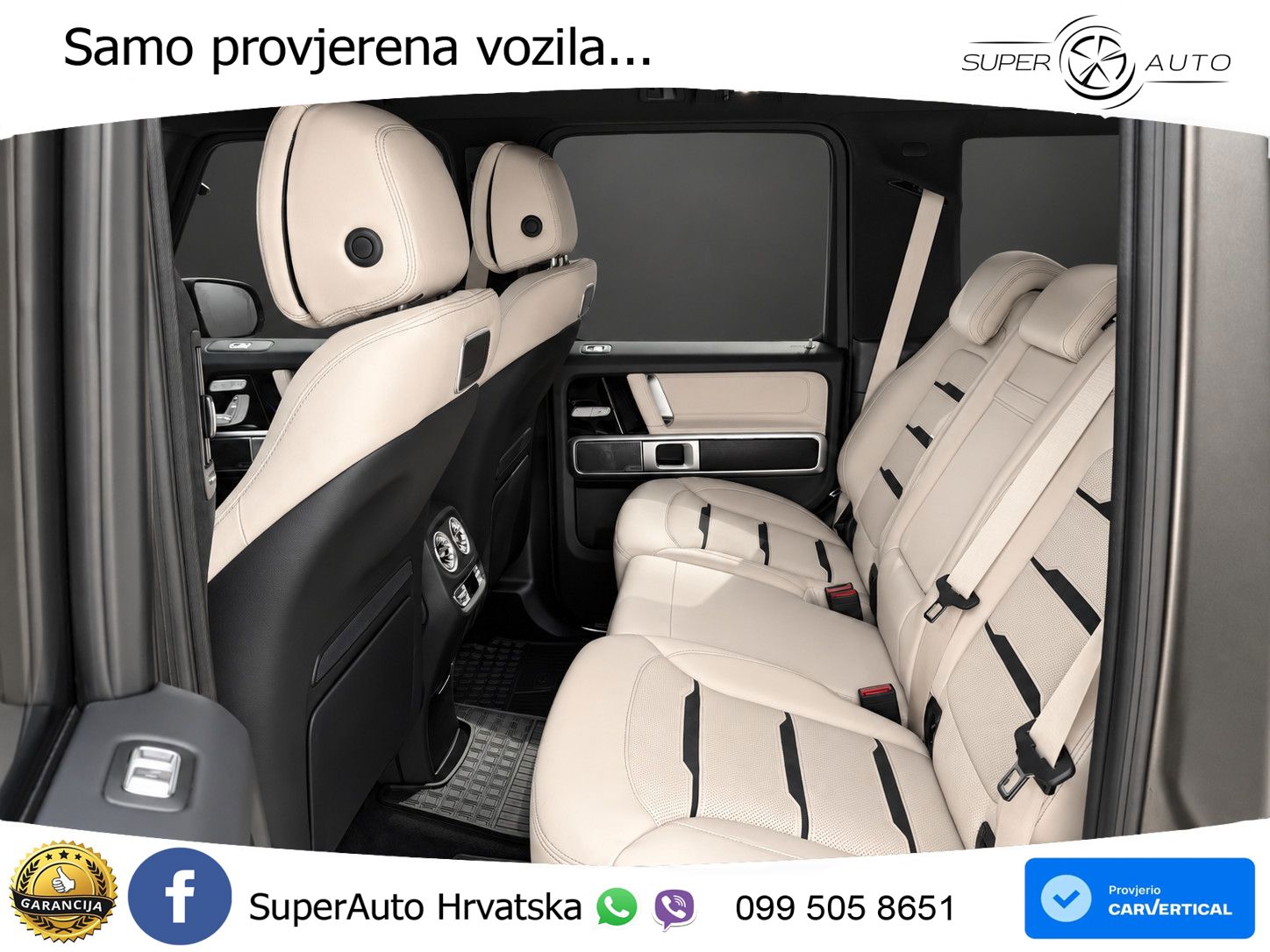 Mercedes AMG G 63 Long V8 (585 KS) 4MATIC 9G-TRONIC AMG SPEEDSHIFT TCT LED+GR SJED+ACC