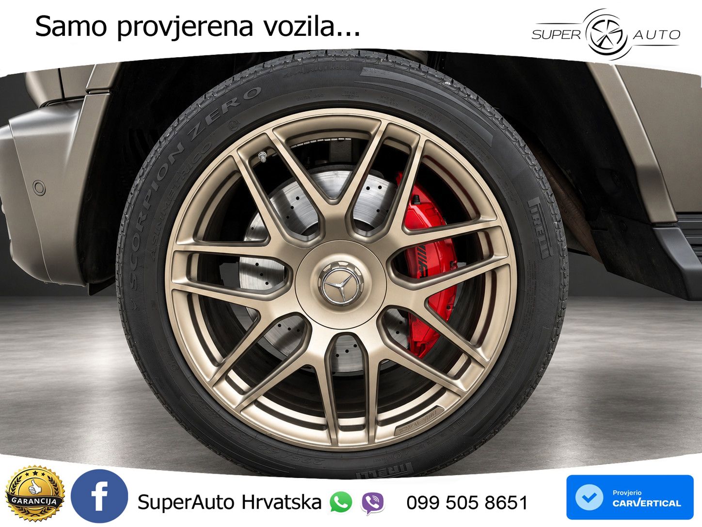 Mercedes AMG G 63 Long V8 (585 KS) 4MATIC 9G-TRONIC AMG SPEEDSHIFT TCT LED+GR SJED+ACC