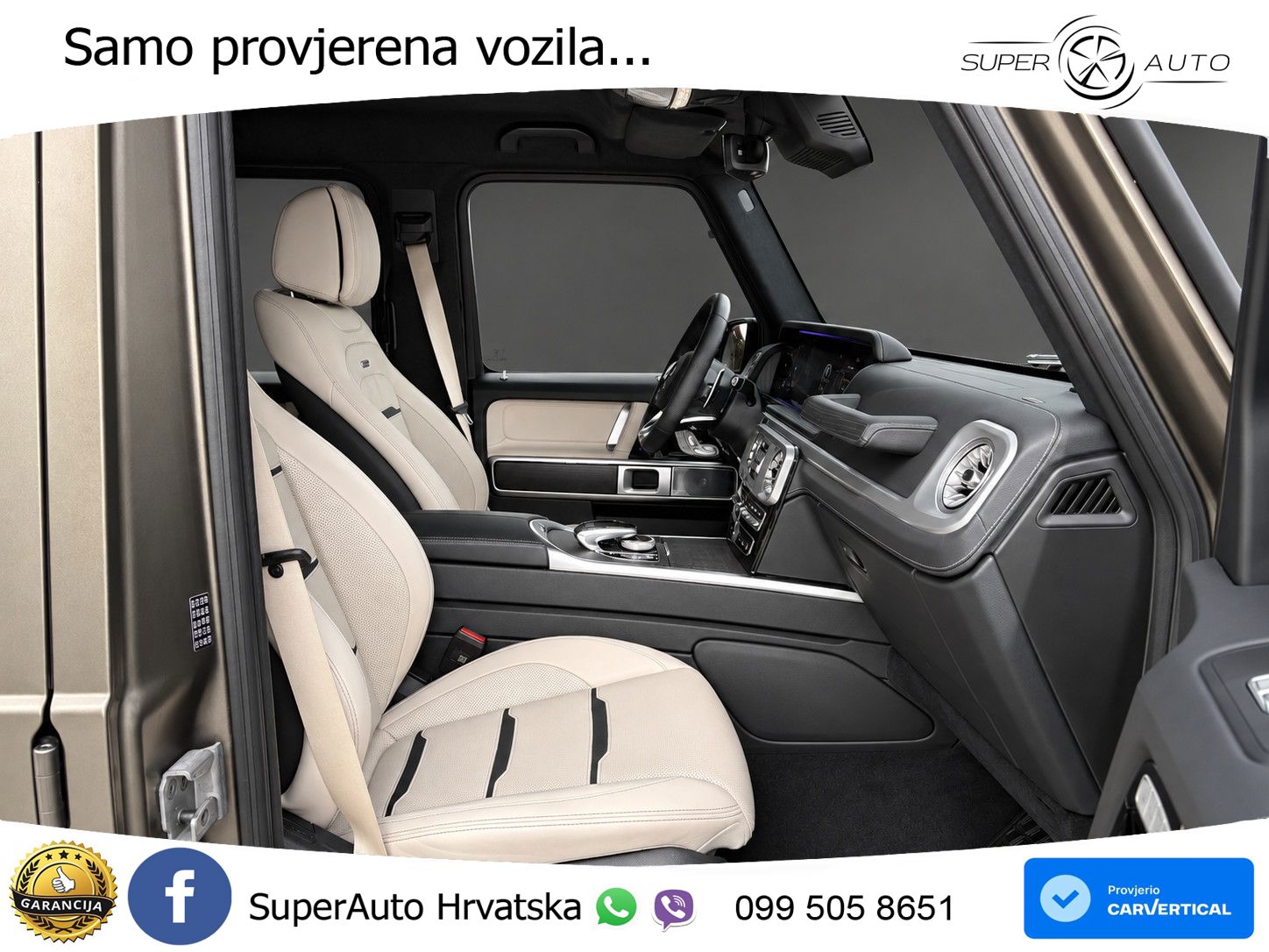 Mercedes AMG G 63 Long V8 (585 KS) 4MATIC 9G-TRONIC AMG SPEEDSHIFT TCT LED+GR SJED+ACC