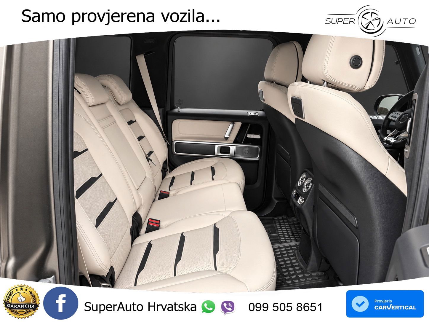Mercedes AMG G 63 Long V8 (585 KS) 4MATIC 9G-TRONIC AMG SPEEDSHIFT TCT LED+GR SJED+ACC