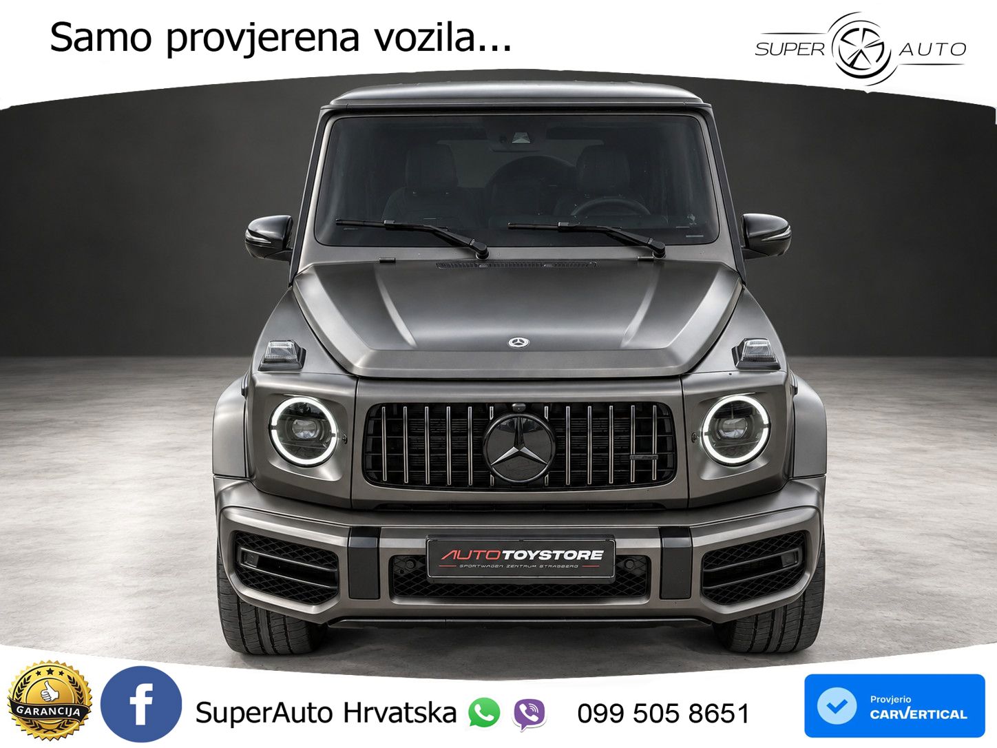 Mercedes AMG G 63 Long V8 (585 KS) 4MATIC 9G-TRONIC AMG SPEEDSHIFT TCT LED+GR SJED+ACC