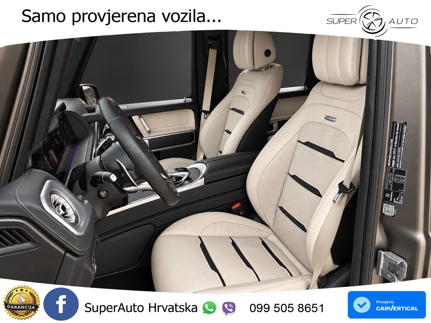 Mercedes AMG G 63 Long V8 (585 KS) 4MATIC 9G-TRONIC AMG SPEEDSHIFT TCT LED+GR SJED+ACC