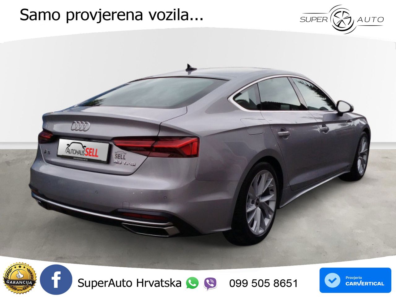 Audi A5 Sportback  40 TFSI (204 KS) S tronic advanced LED+GR SJED+ACC