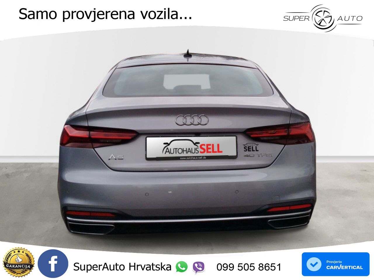 Audi A5 Sportback  40 TFSI (204 KS) S tronic advanced LED+GR SJED+ACC