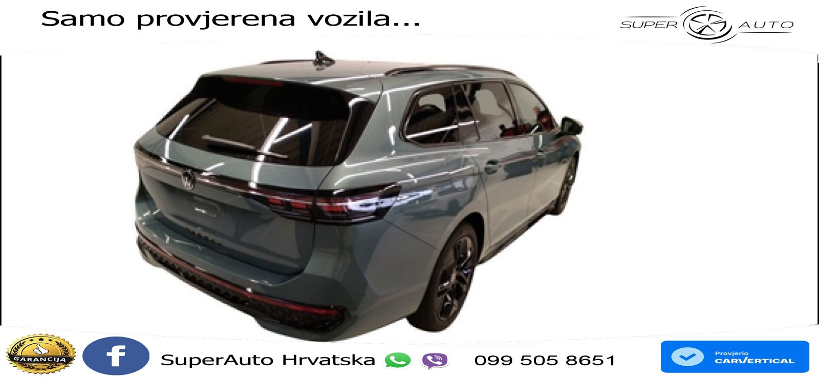 Volkswagen Passat Variant 2.0 TSI (265 KS) 4MOTION DSG R-Line MATRIX+GR SJED+KAM