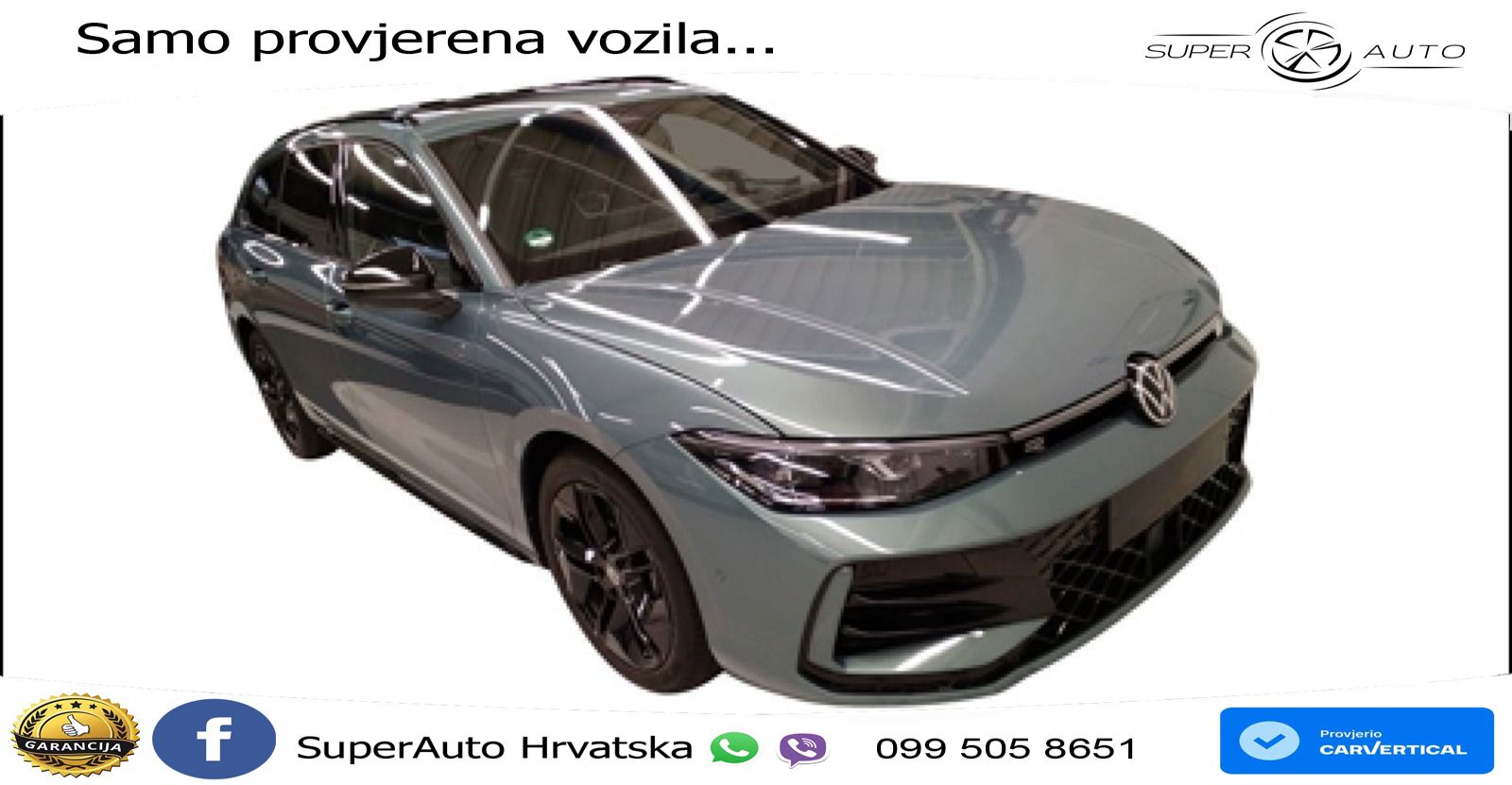 Volkswagen Passat Variant 2.0 TSI (265 KS) 4MOTION DSG R-Line MATRIX+GR SJED+KAM