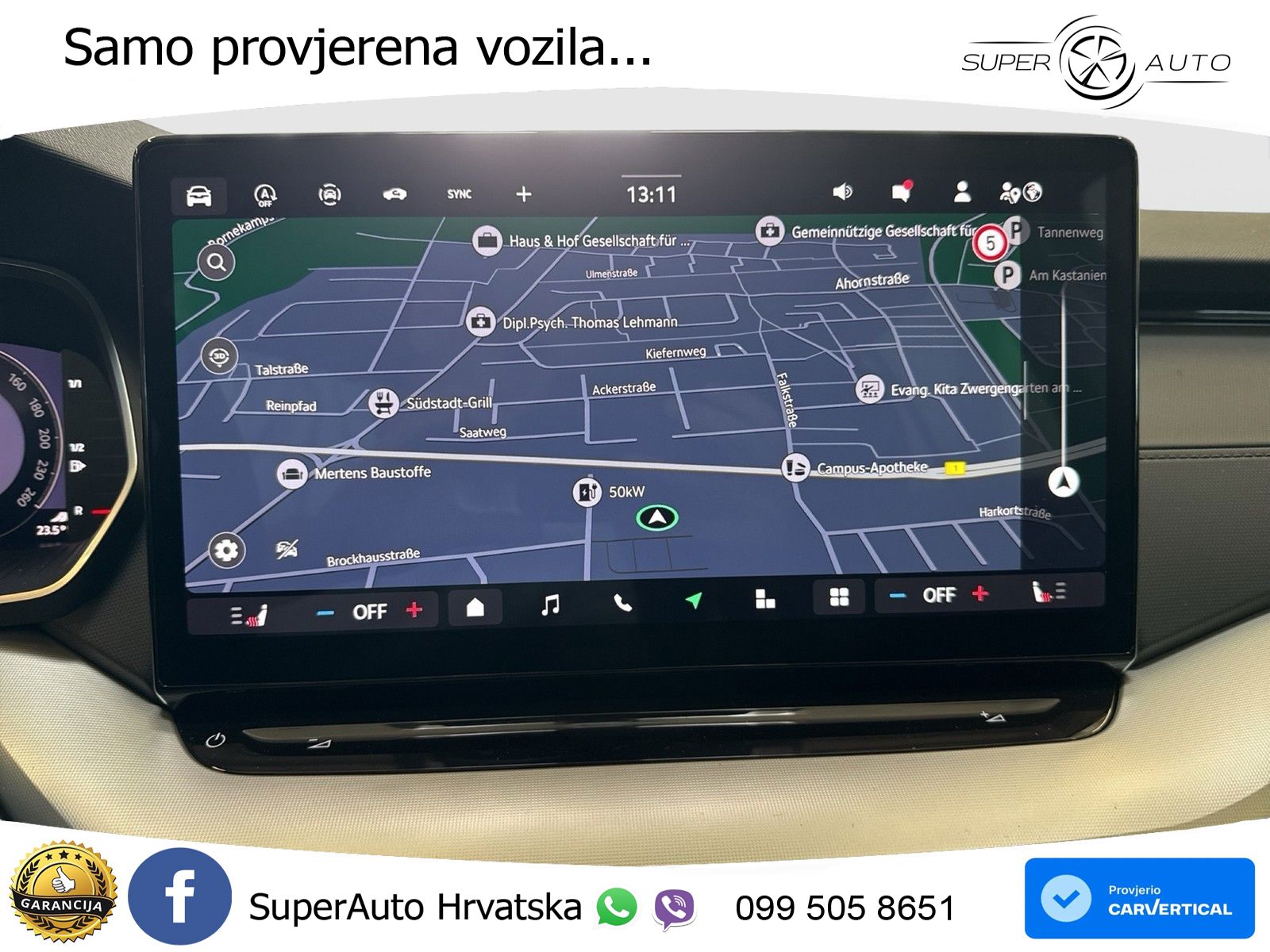 Škoda Octavia Combi 2.0 TDI (150 KS) DSG Selection LED+GR SJED+ACC