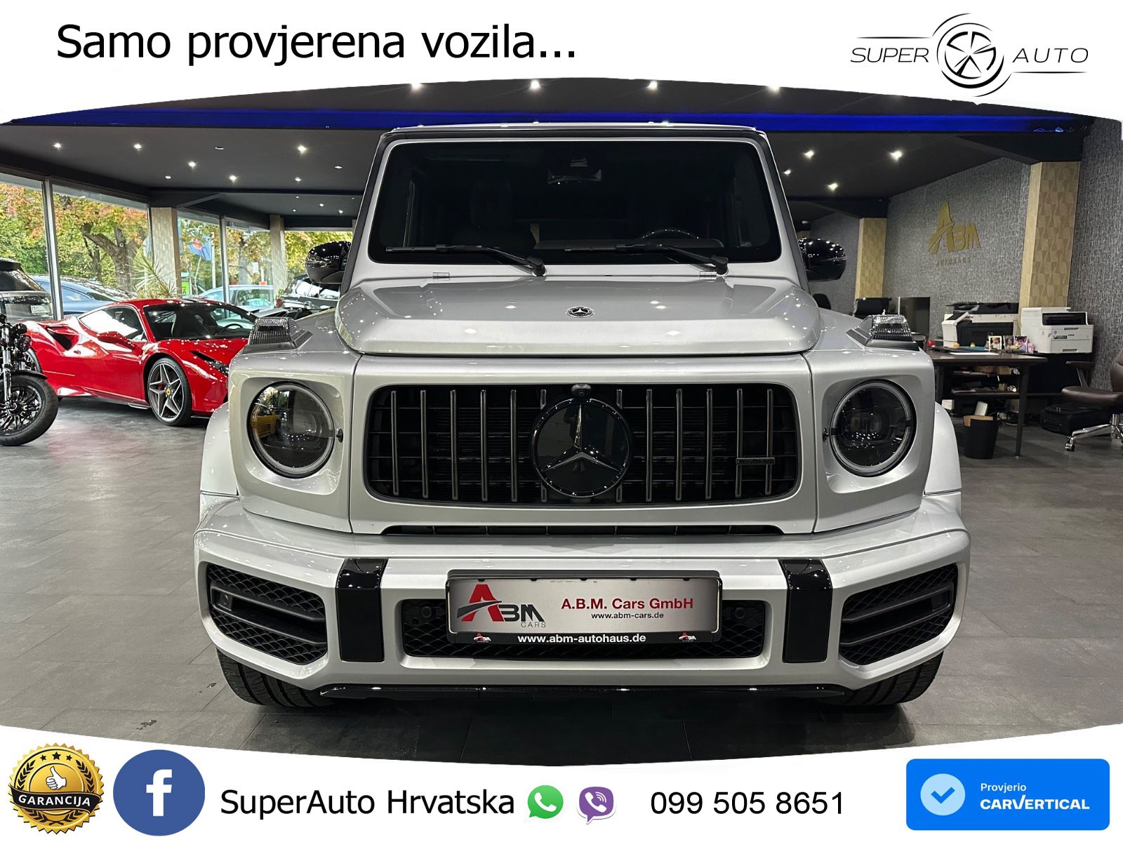 Mercedes AMG G 63 Long V8 (585 KS) 4MATIC 9G-TRONIC AMG SPEEDSHIFT TCT Superior LED+GR SJED+ACC