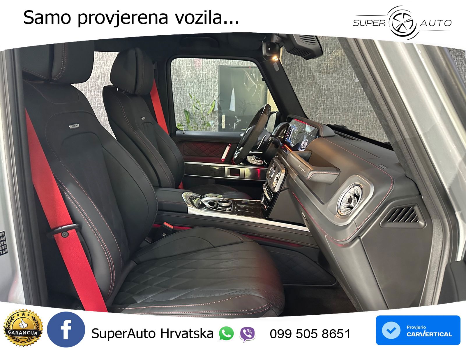 Mercedes AMG G 63 Long V8 (585 KS) 4MATIC 9G-TRONIC AMG SPEEDSHIFT TCT Superior LED+GR SJED+ACC