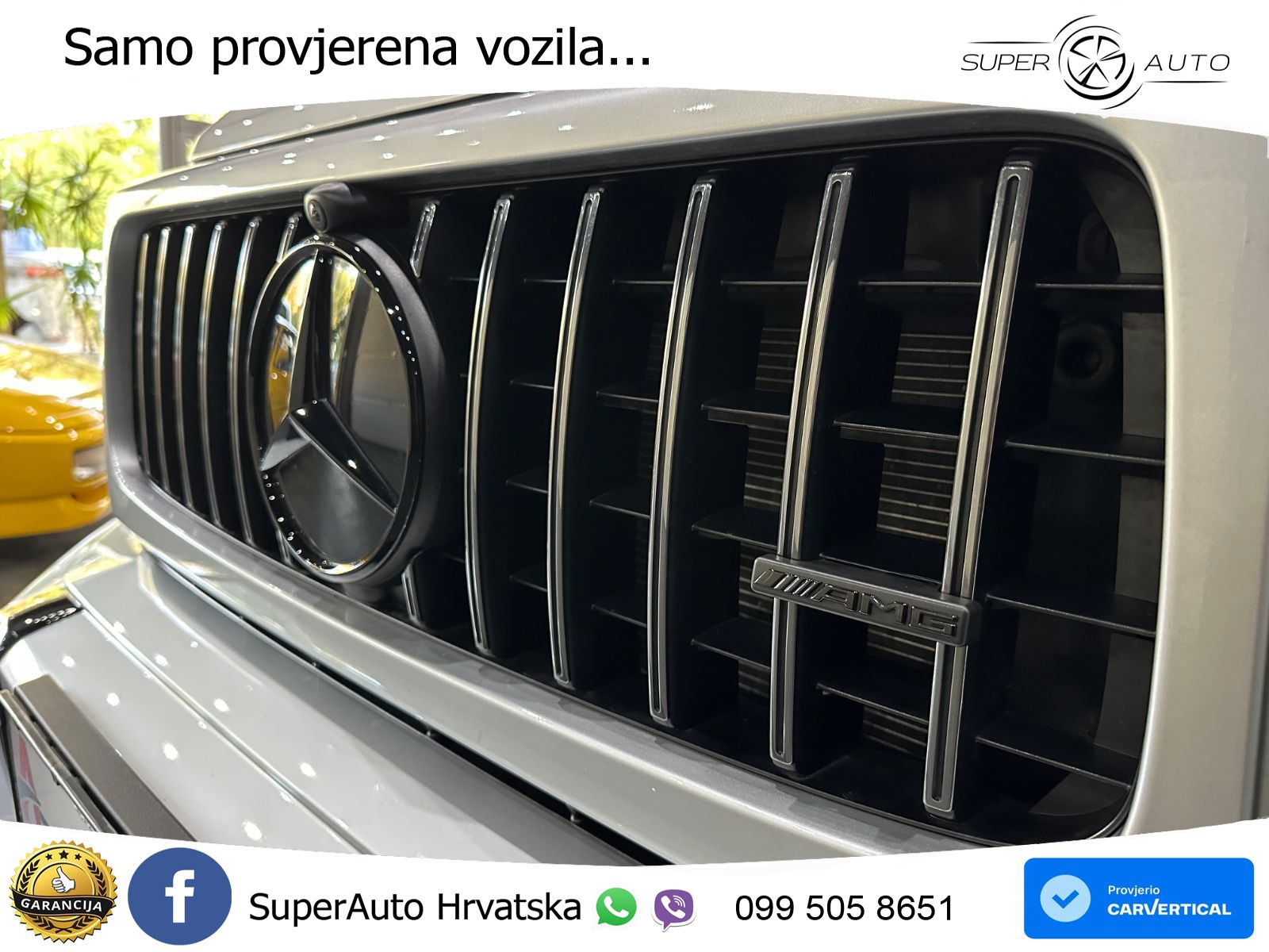 Mercedes AMG G 63 Long V8 (585 KS) 4MATIC 9G-TRONIC AMG SPEEDSHIFT TCT Superior LED+GR SJED+ACC