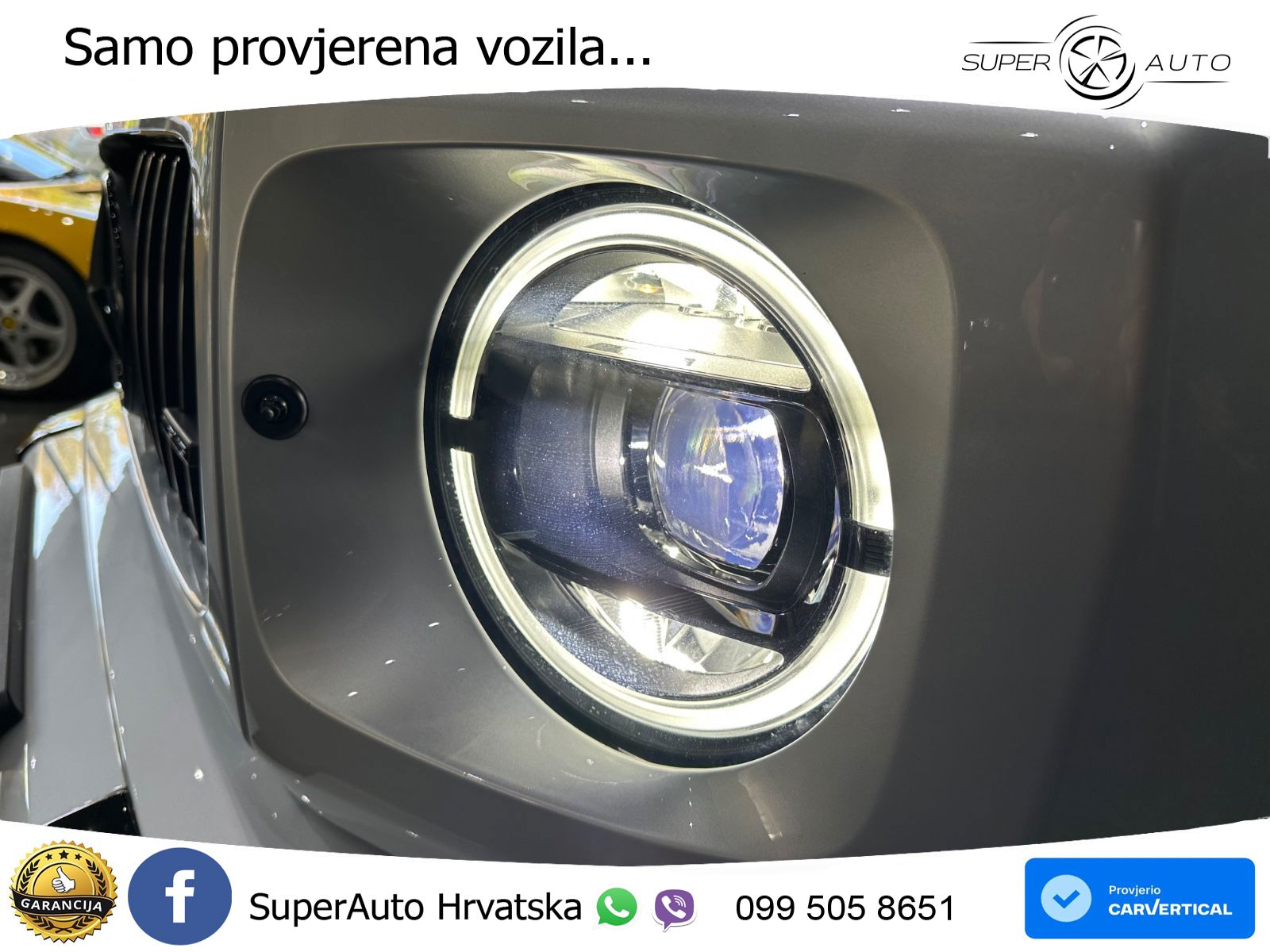 Mercedes AMG G 63 Long V8 (585 KS) 4MATIC 9G-TRONIC AMG SPEEDSHIFT TCT Superior LED+GR SJED+ACC