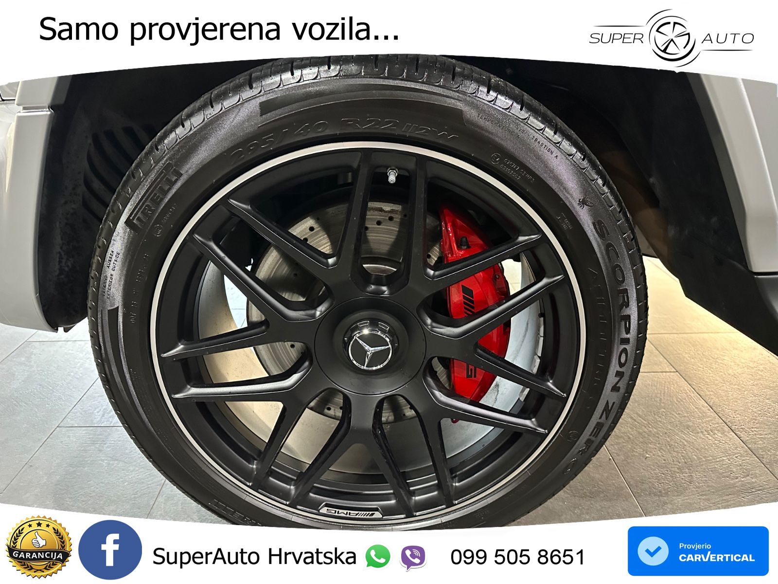 Mercedes AMG G 63 Long V8 (585 KS) 4MATIC 9G-TRONIC AMG SPEEDSHIFT TCT Superior LED+GR SJED+ACC