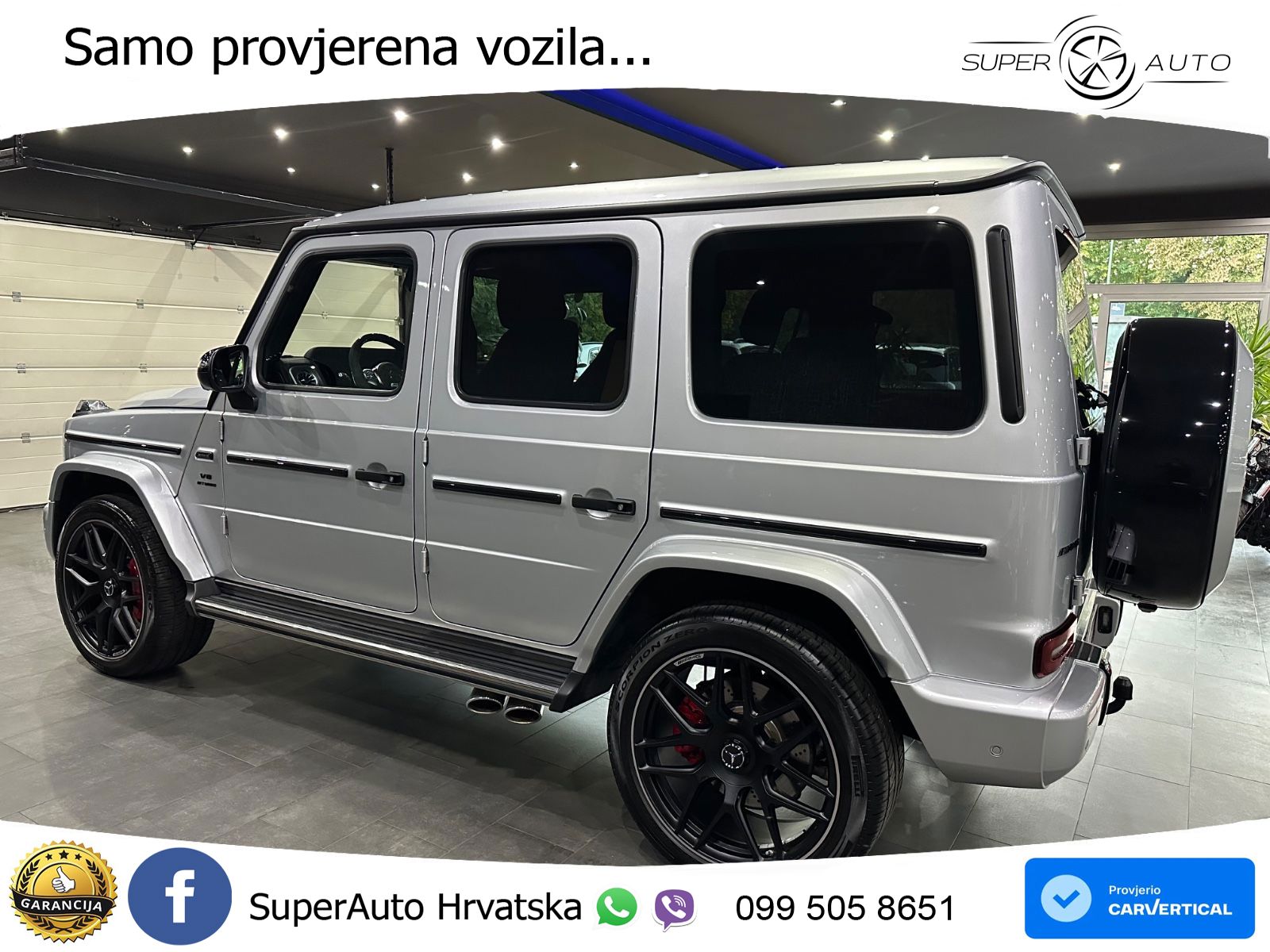 Mercedes AMG G 63 Long V8 (585 KS) 4MATIC 9G-TRONIC AMG SPEEDSHIFT TCT Superior LED+GR SJED+ACC