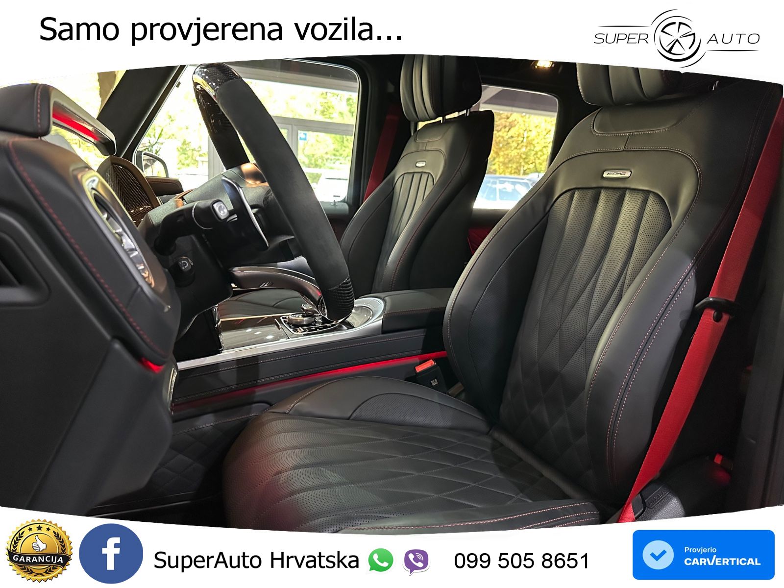 Mercedes AMG G 63 Long V8 (585 KS) 4MATIC 9G-TRONIC AMG SPEEDSHIFT TCT Superior LED+GR SJED+ACC
