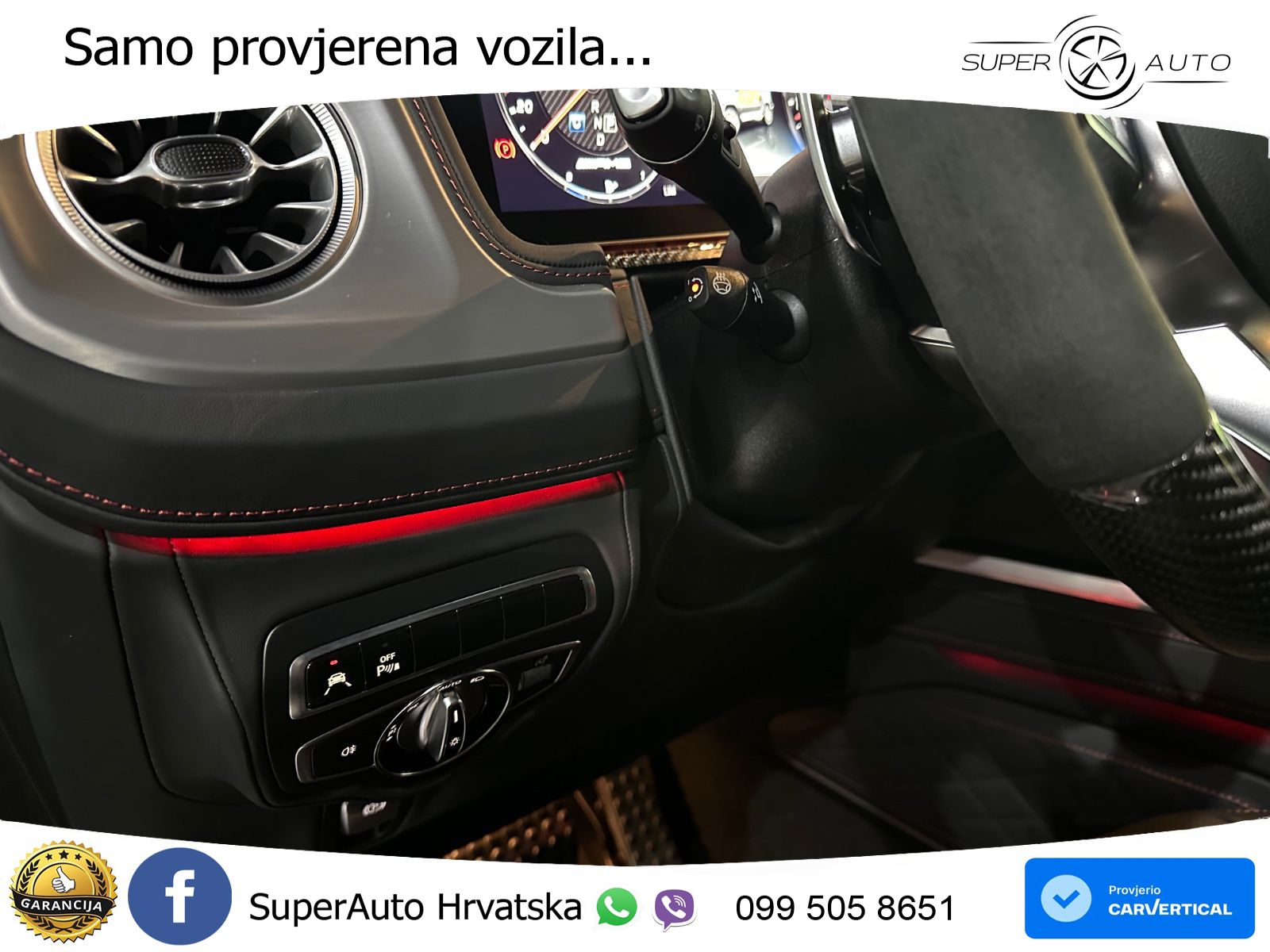 Mercedes AMG G 63 Long V8 (585 KS) 4MATIC 9G-TRONIC AMG SPEEDSHIFT TCT Superior LED+GR SJED+ACC
