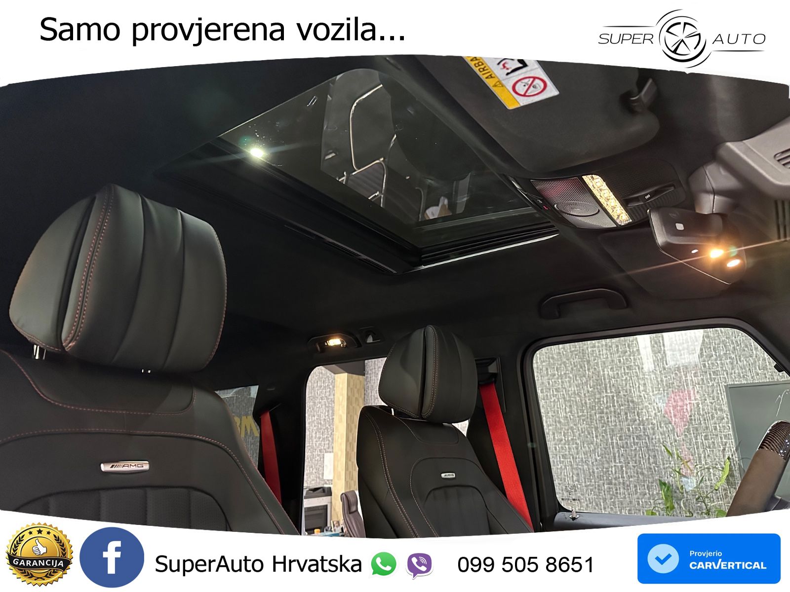 Mercedes AMG G 63 Long V8 (585 KS) 4MATIC 9G-TRONIC AMG SPEEDSHIFT TCT Superior LED+GR SJED+ACC
