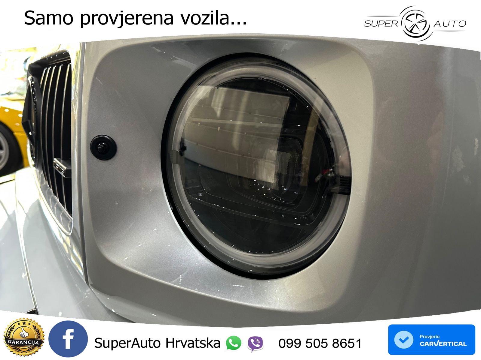 Mercedes AMG G 63 Long V8 (585 KS) 4MATIC 9G-TRONIC AMG SPEEDSHIFT TCT Superior LED+GR SJED+ACC