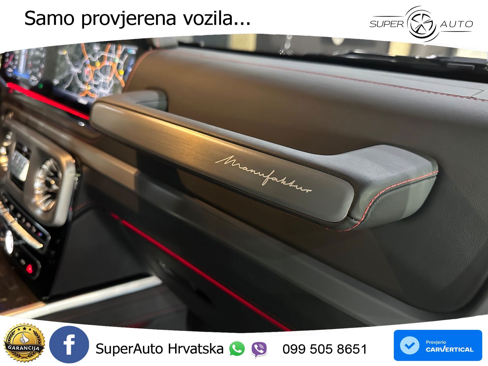 Mercedes AMG G 63 Long V8 (585 KS) 4MATIC 9G-TRONIC AMG SPEEDSHIFT TCT Superior LED+GR SJED+ACC