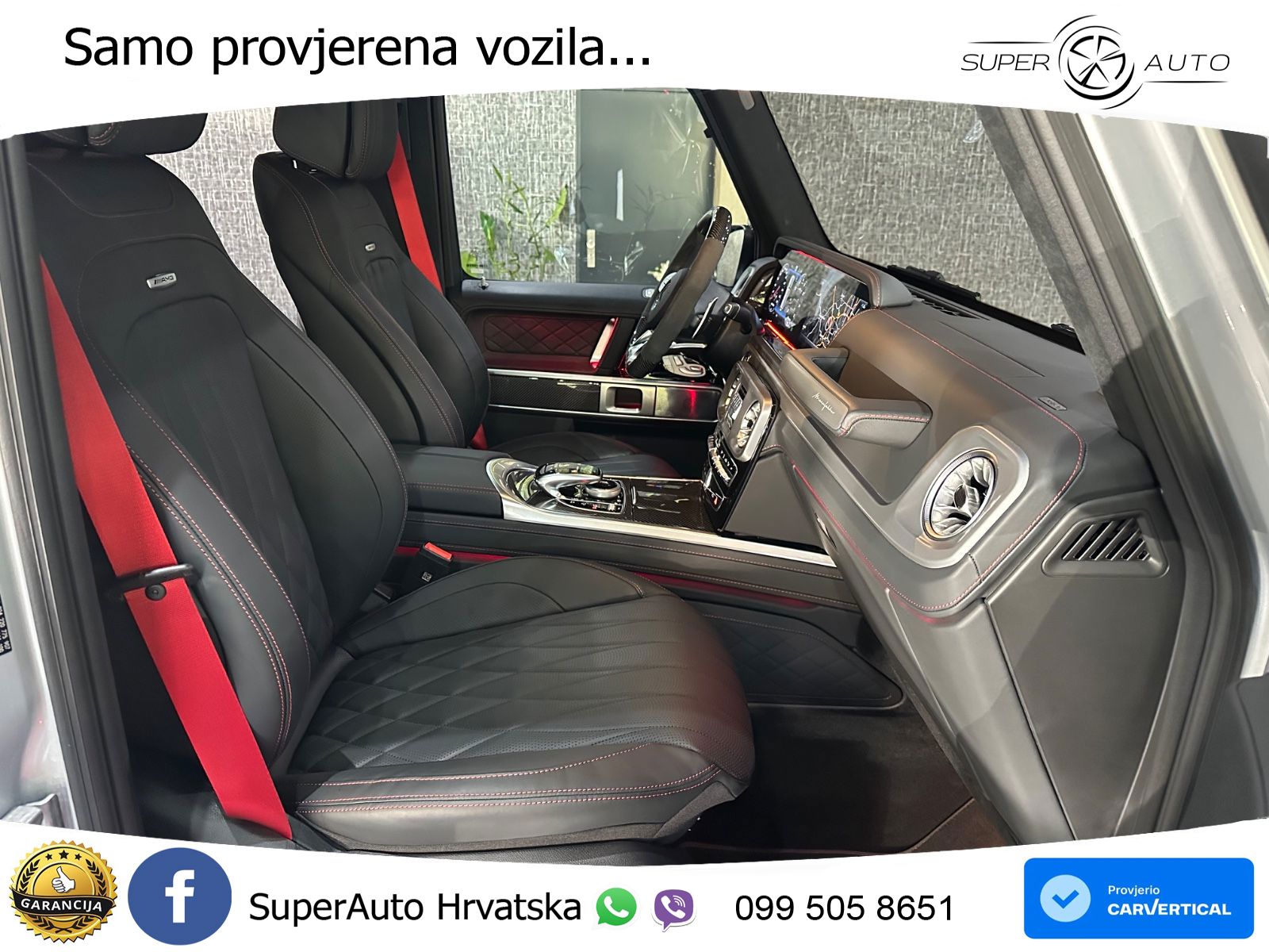 Mercedes AMG G 63 Long V8 (585 KS) 4MATIC 9G-TRONIC AMG SPEEDSHIFT TCT Superior LED+GR SJED+ACC