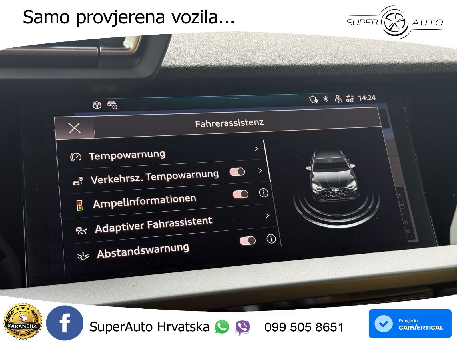 Audi A3 Sportback 30 TFSI (116 KS) Mild Hybrid S tronic advanced LED+GR SJED+ACC
