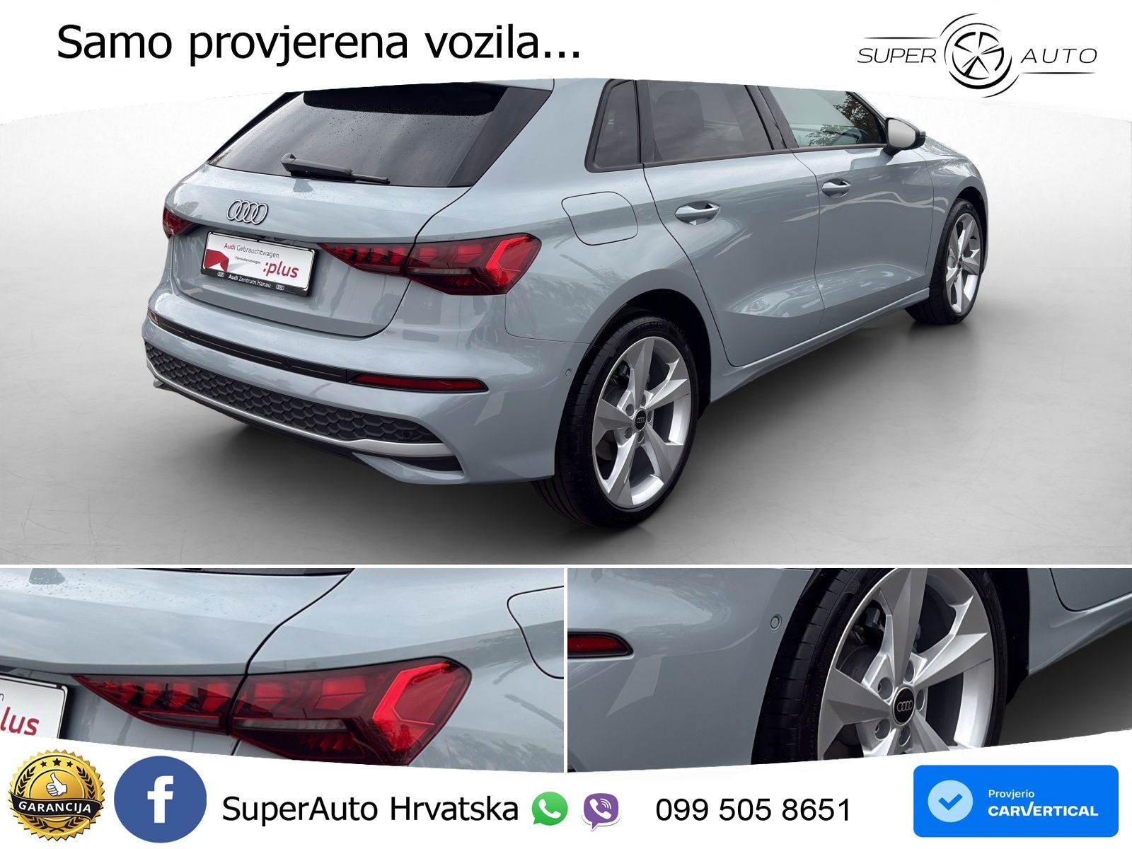 Audi A3 Sportback 30 TFSI (116 KS) Mild Hybrid S tronic advanced LED+GR SJED+ACC