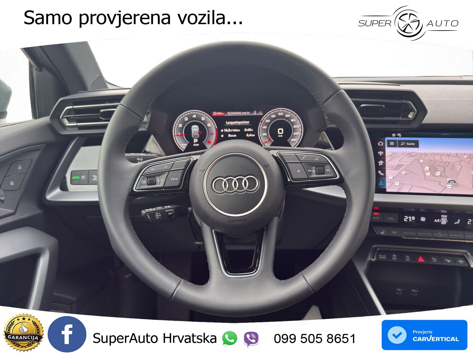 Audi A3 Sportback 30 TFSI (116 KS) Mild Hybrid S tronic advanced LED+GR SJED+ACC