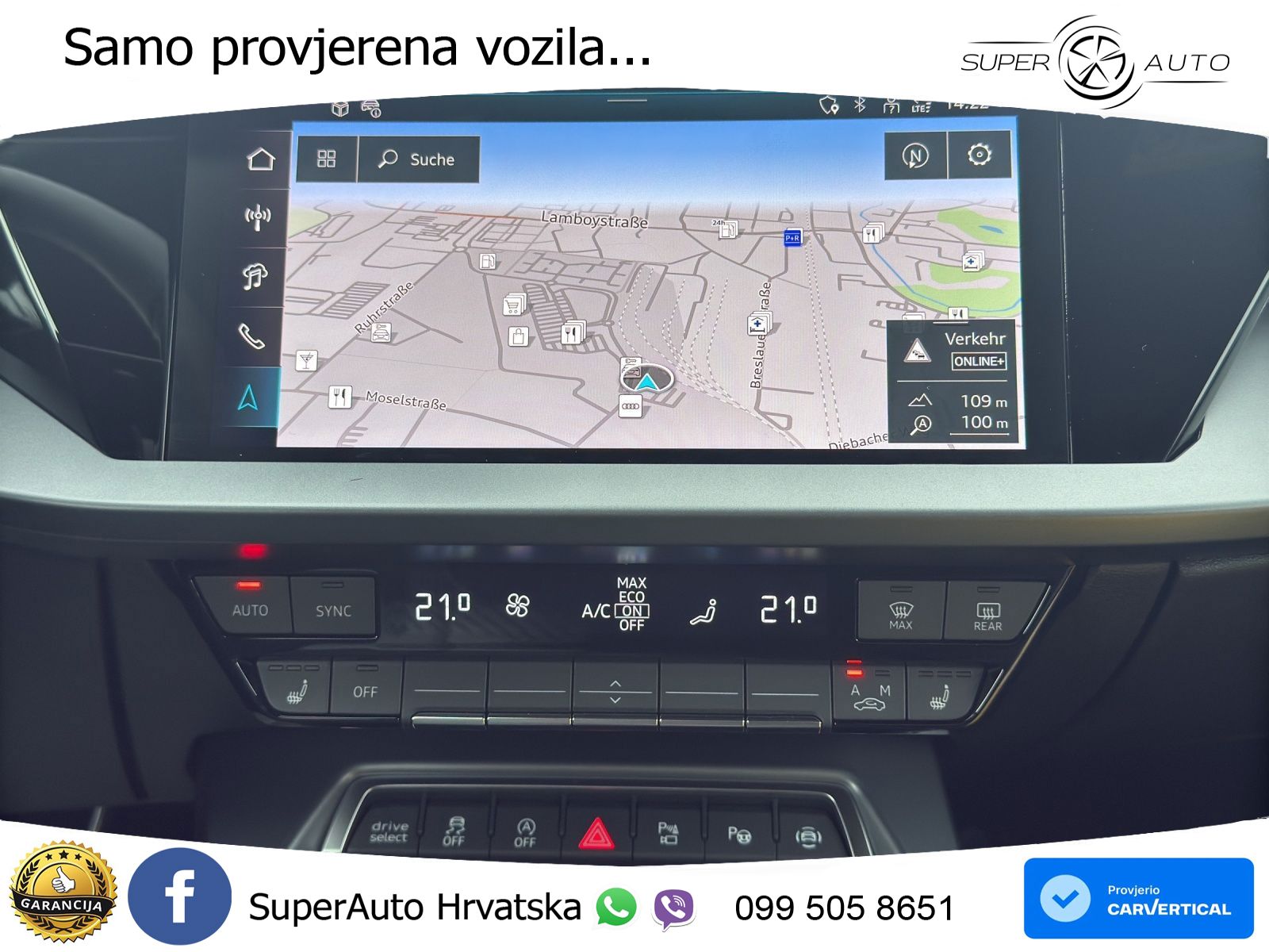 Audi A3 Sportback 30 TFSI (116 KS) Mild Hybrid S tronic advanced LED+GR SJED+ACC