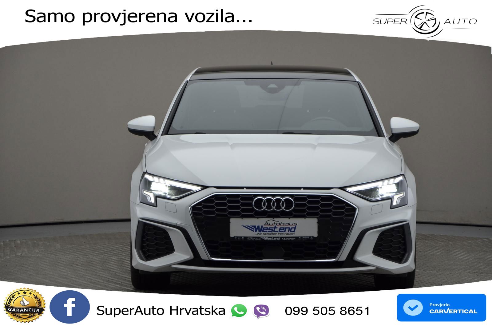 Audi A3 40 TFSIe (204 KS) S tronic S line