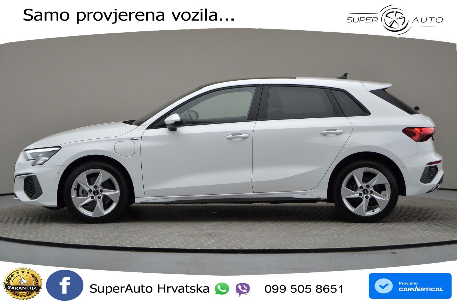 Audi A3 40 TFSIe (204 KS) S tronic S line