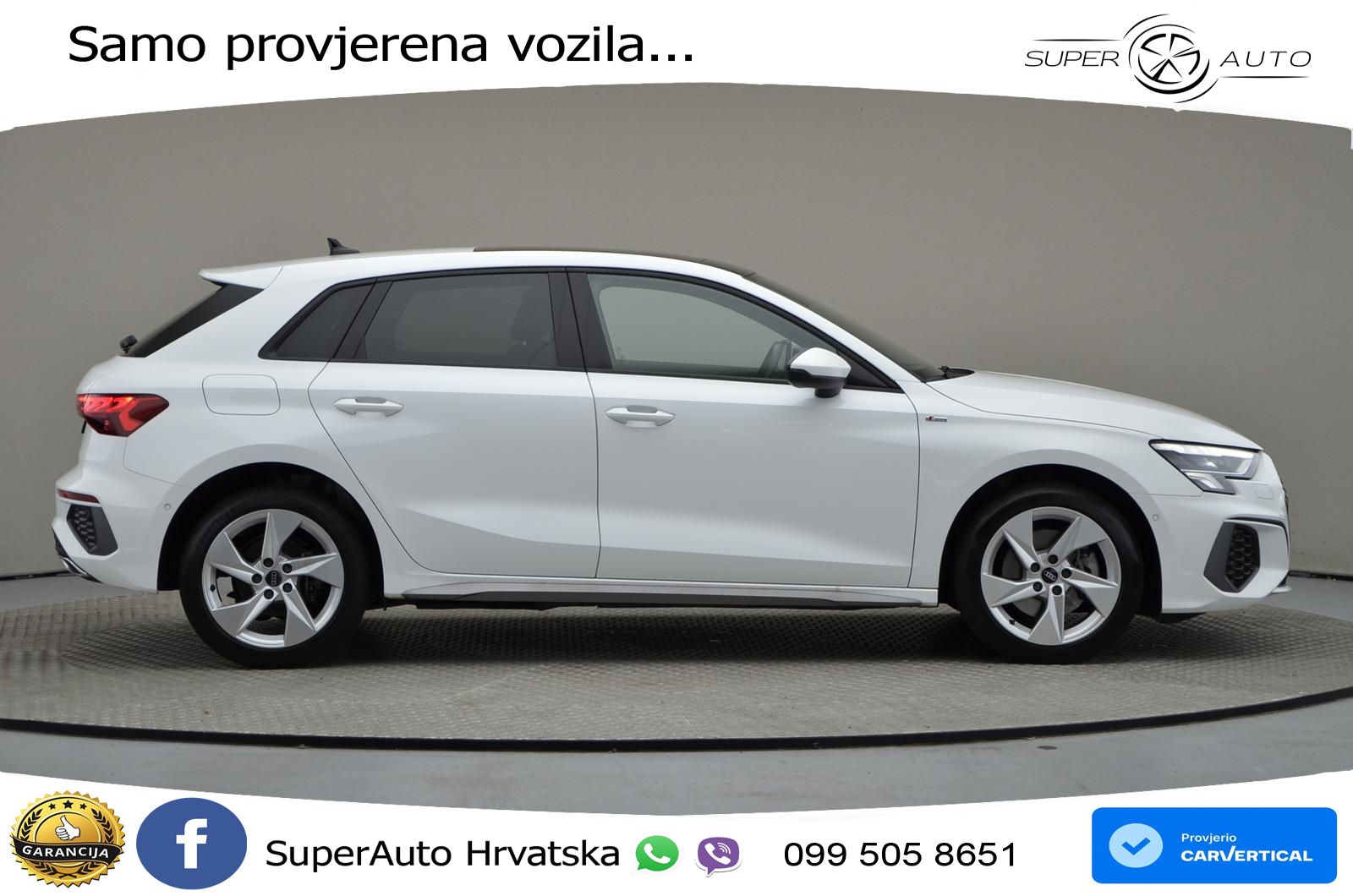 Audi A3 40 TFSIe (204 KS) S tronic S line