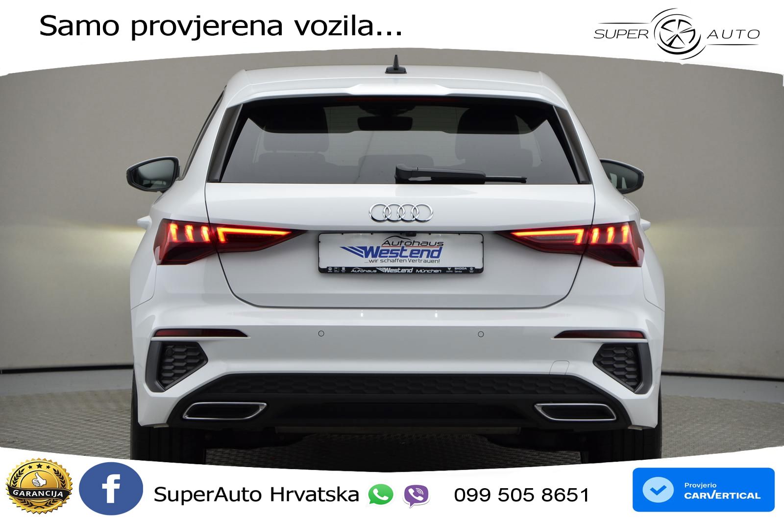 Audi A3 40 TFSIe (204 KS) S tronic S line