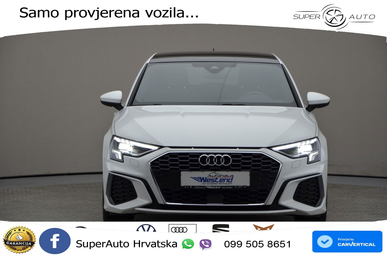 Audi A3 40 TFSIe (204 KS) S tronic S line