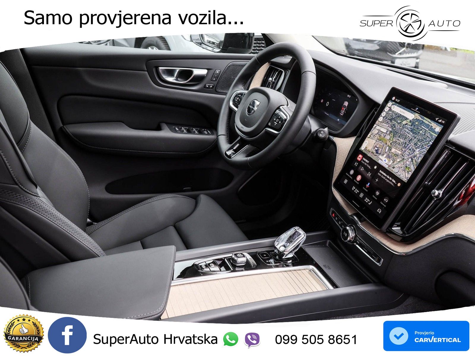 Volvo XC60 T8 AWD Geartronic ZRAČNI+ACC+GR SJED+KAM+PANO