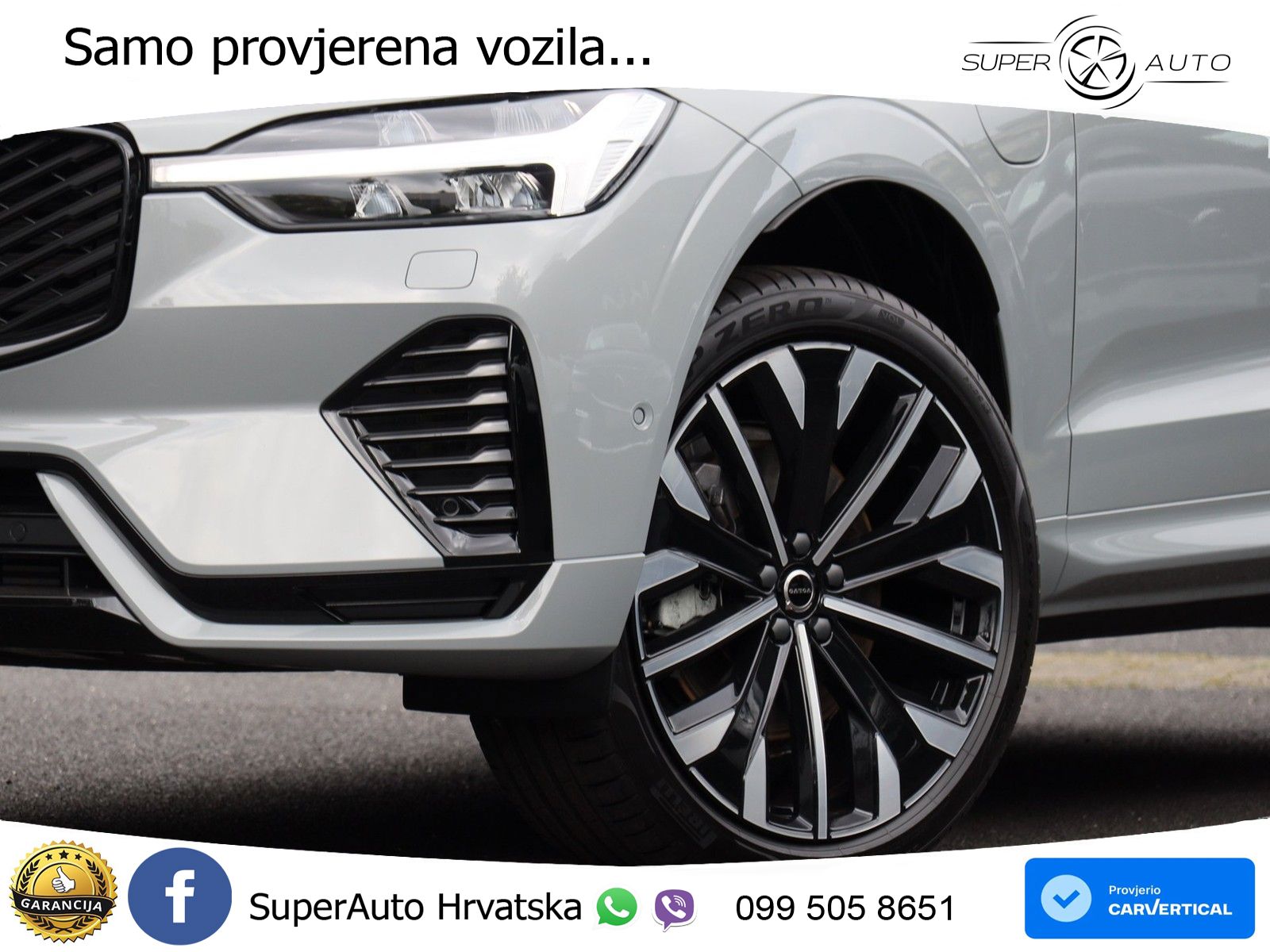 Volvo XC60 T8 AWD Geartronic ZRAČNI+ACC+GR SJED+KAM+PANO