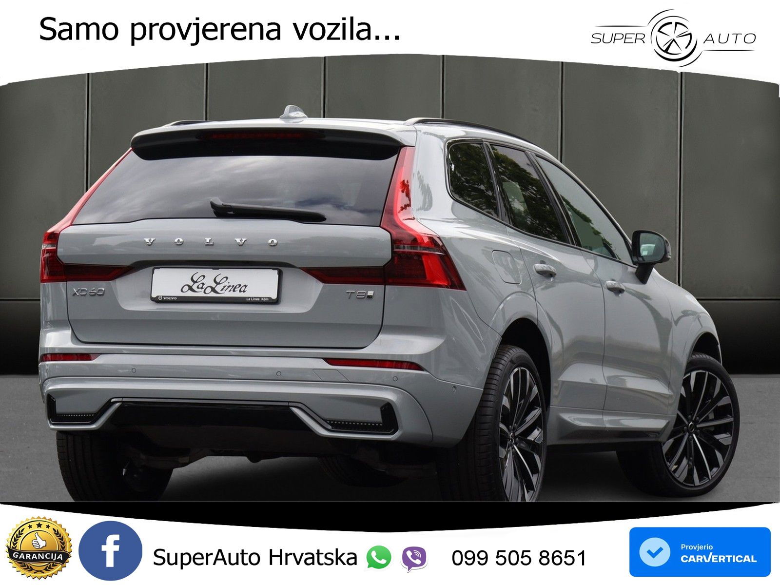 Volvo XC60 T8 AWD Geartronic ZRAČNI+ACC+GR SJED+KAM+PANO