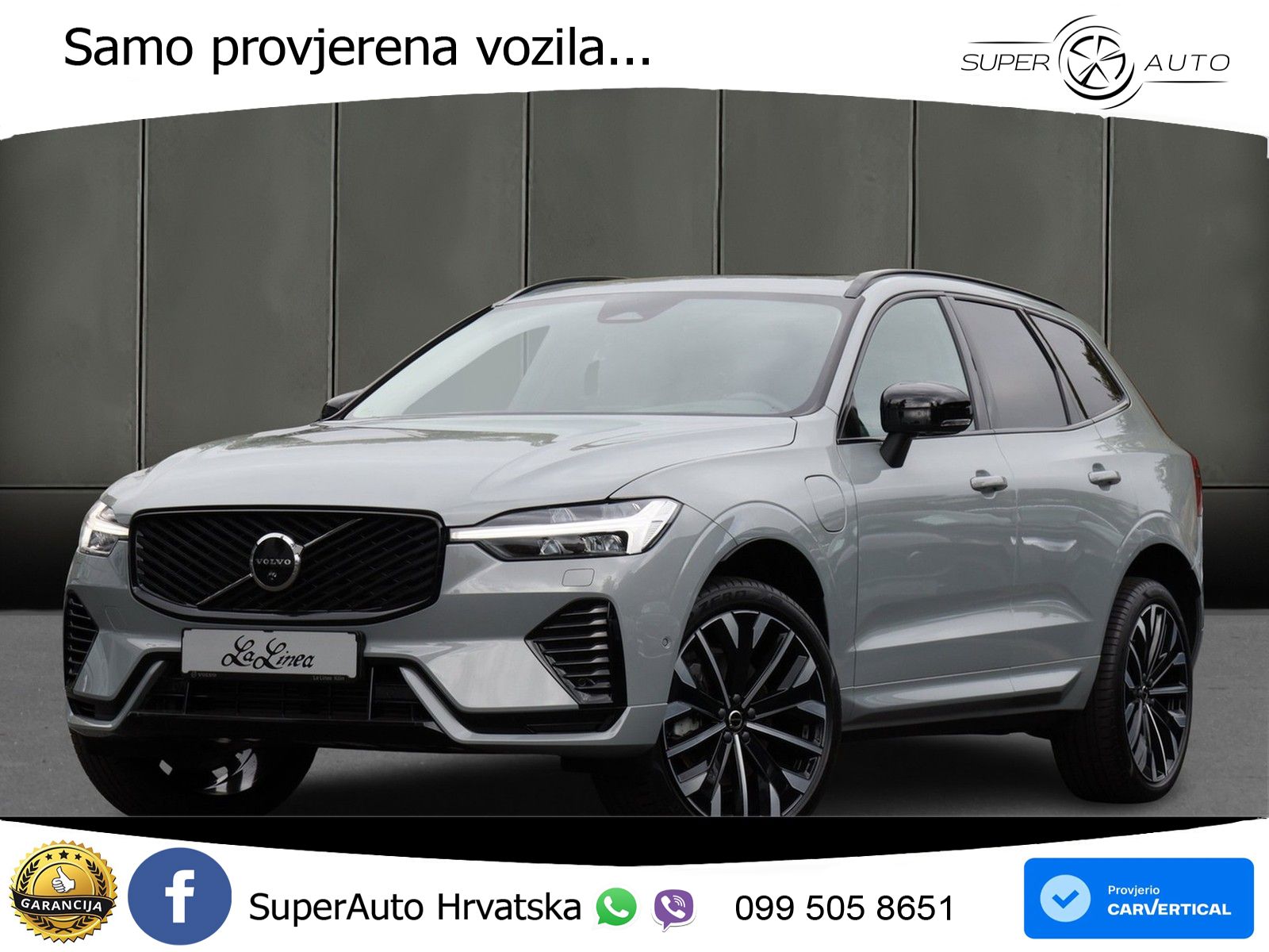 Volvo XC60 T8 AWD Geartronic ZRAČNI+ACC+GR SJED+KAM+PANO