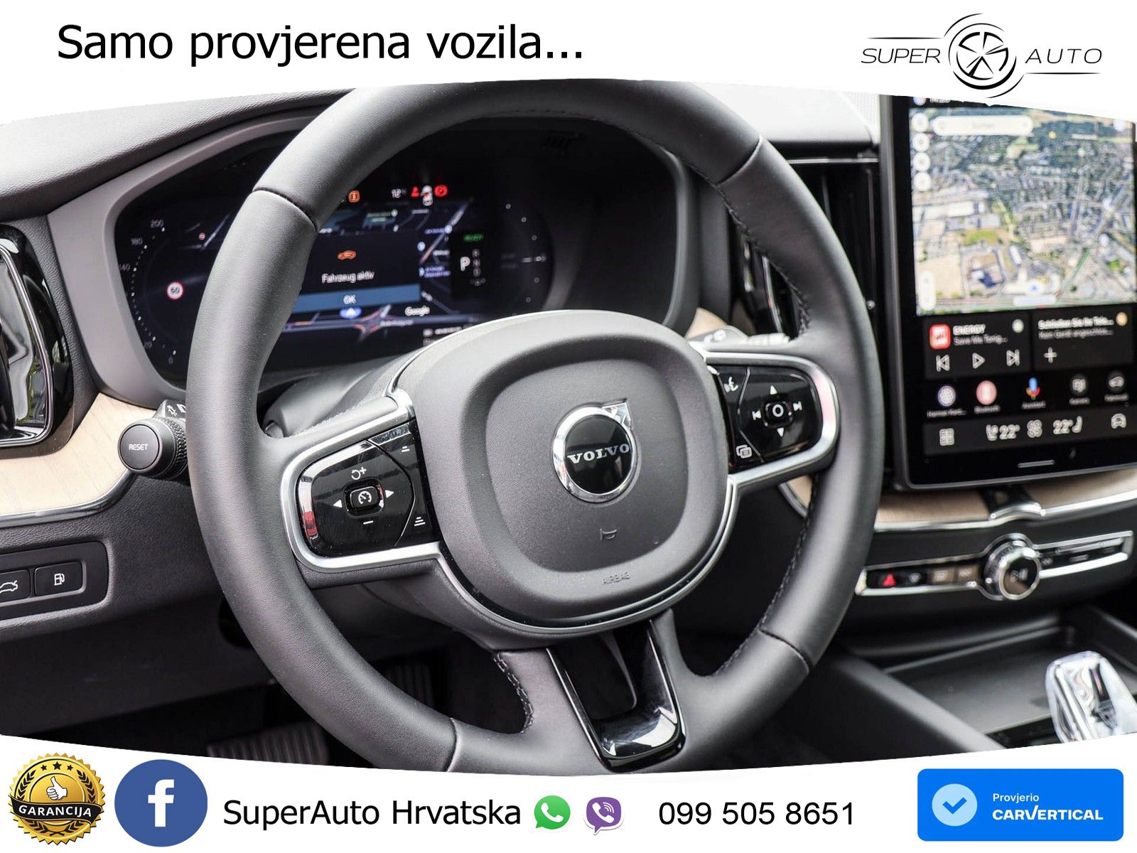 Volvo XC60 T8 AWD Geartronic ZRAČNI+ACC+GR SJED+KAM+PANO